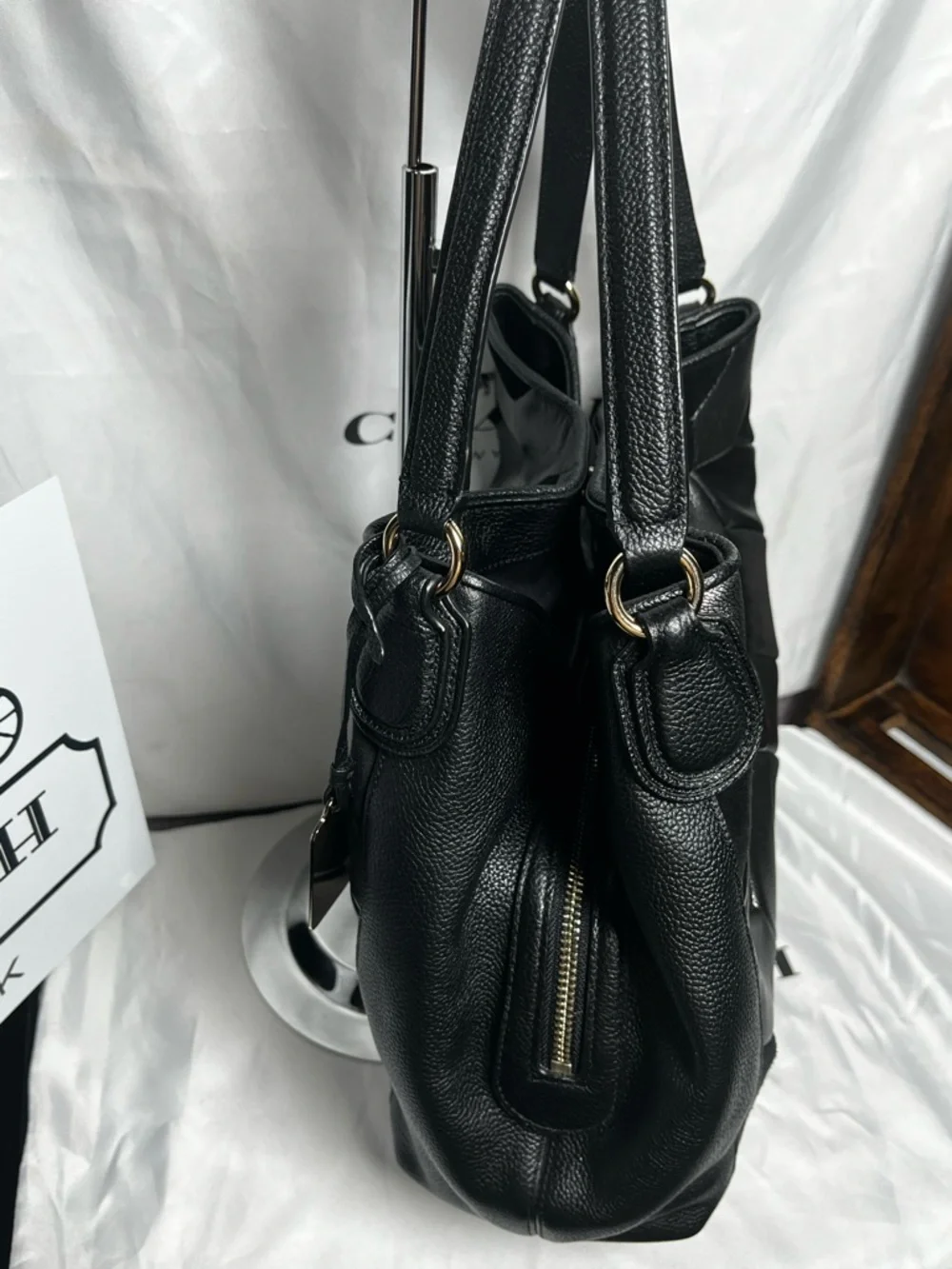 Coach Edie 31 Patchwork Quilted Leather Shoulder Bag - Picture 4 of 8